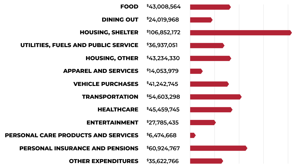 Forward Sioux Falls Annual Spending