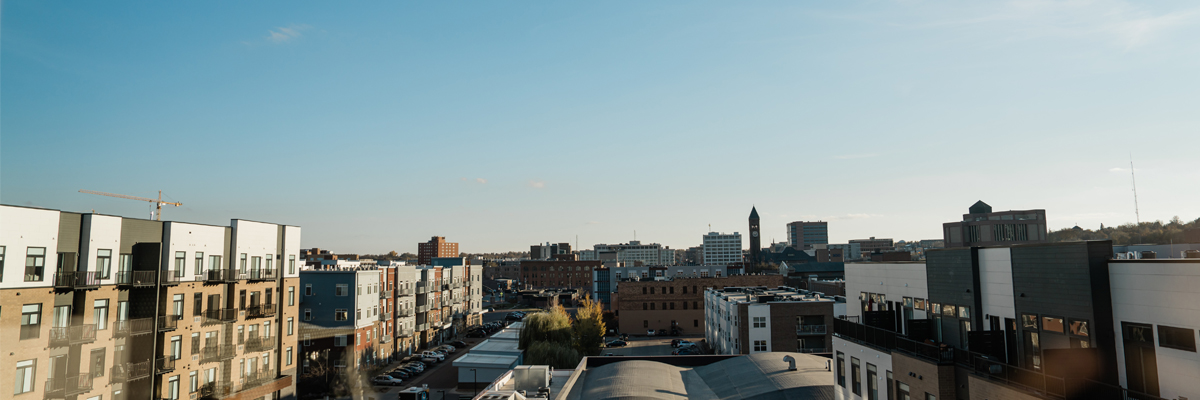 A picture of the Downtown Sioux Falls, SD, skyline